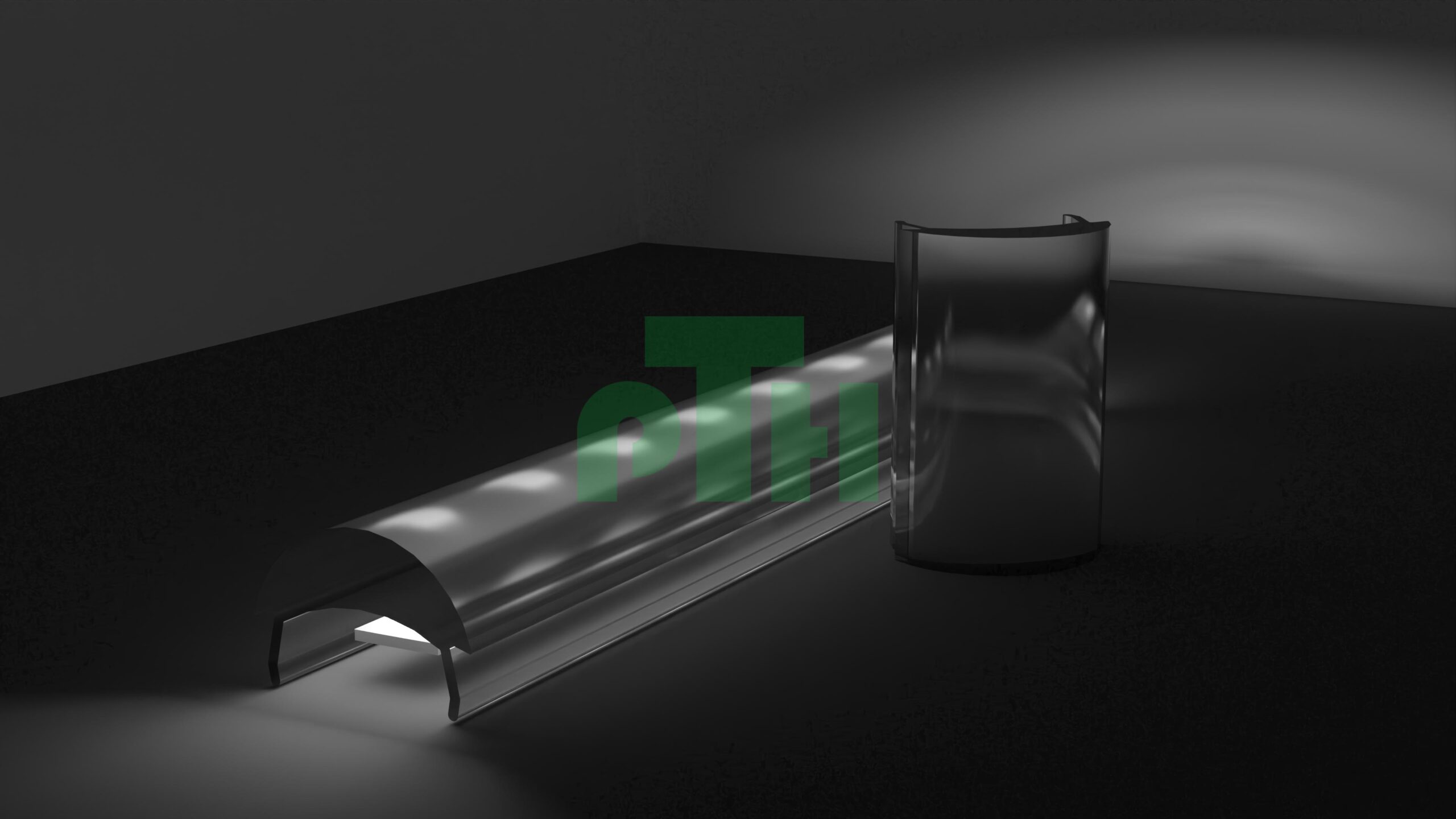 PMMA Transparente (encendido)