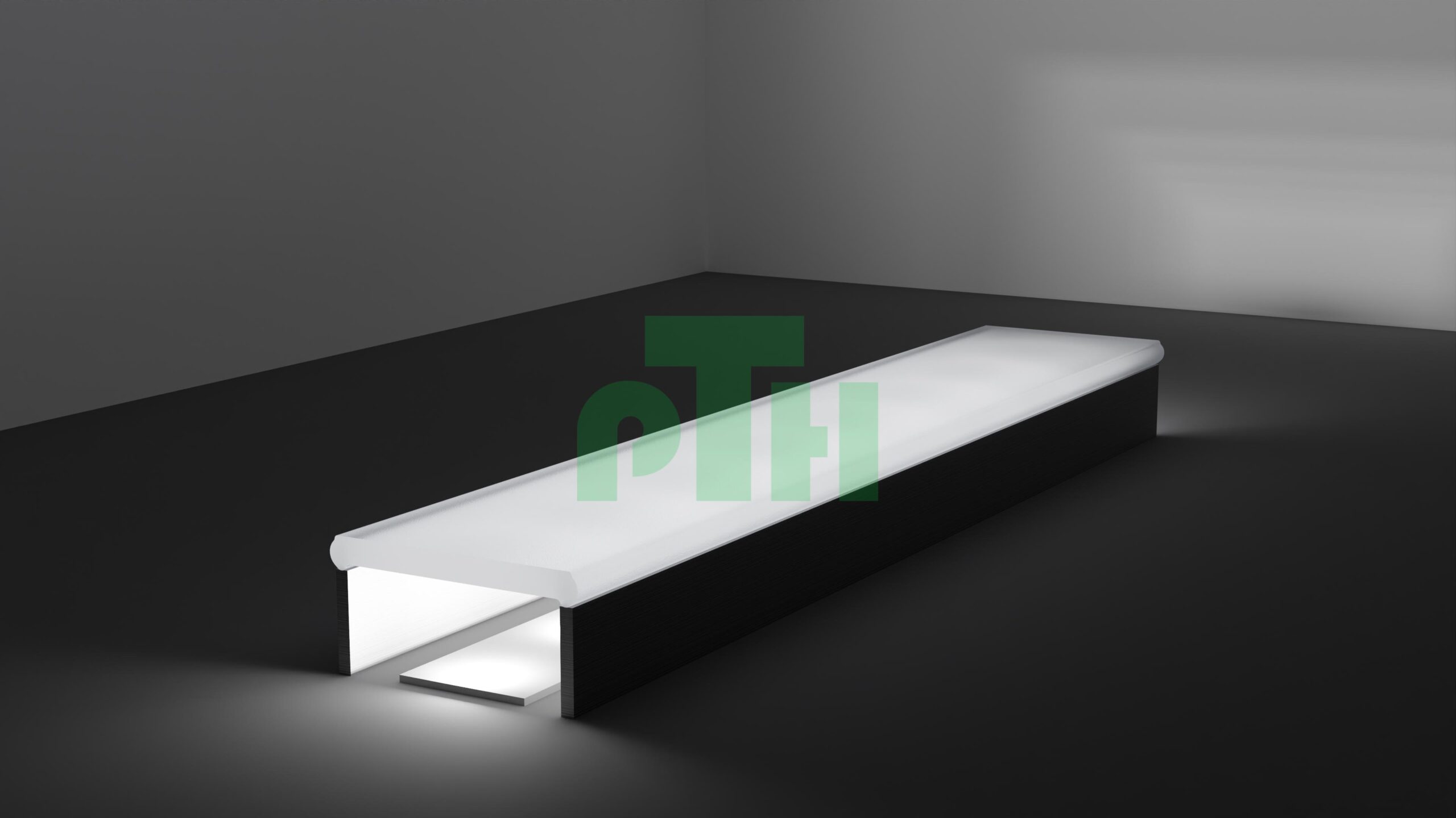 PMMA Transparente (encendido)