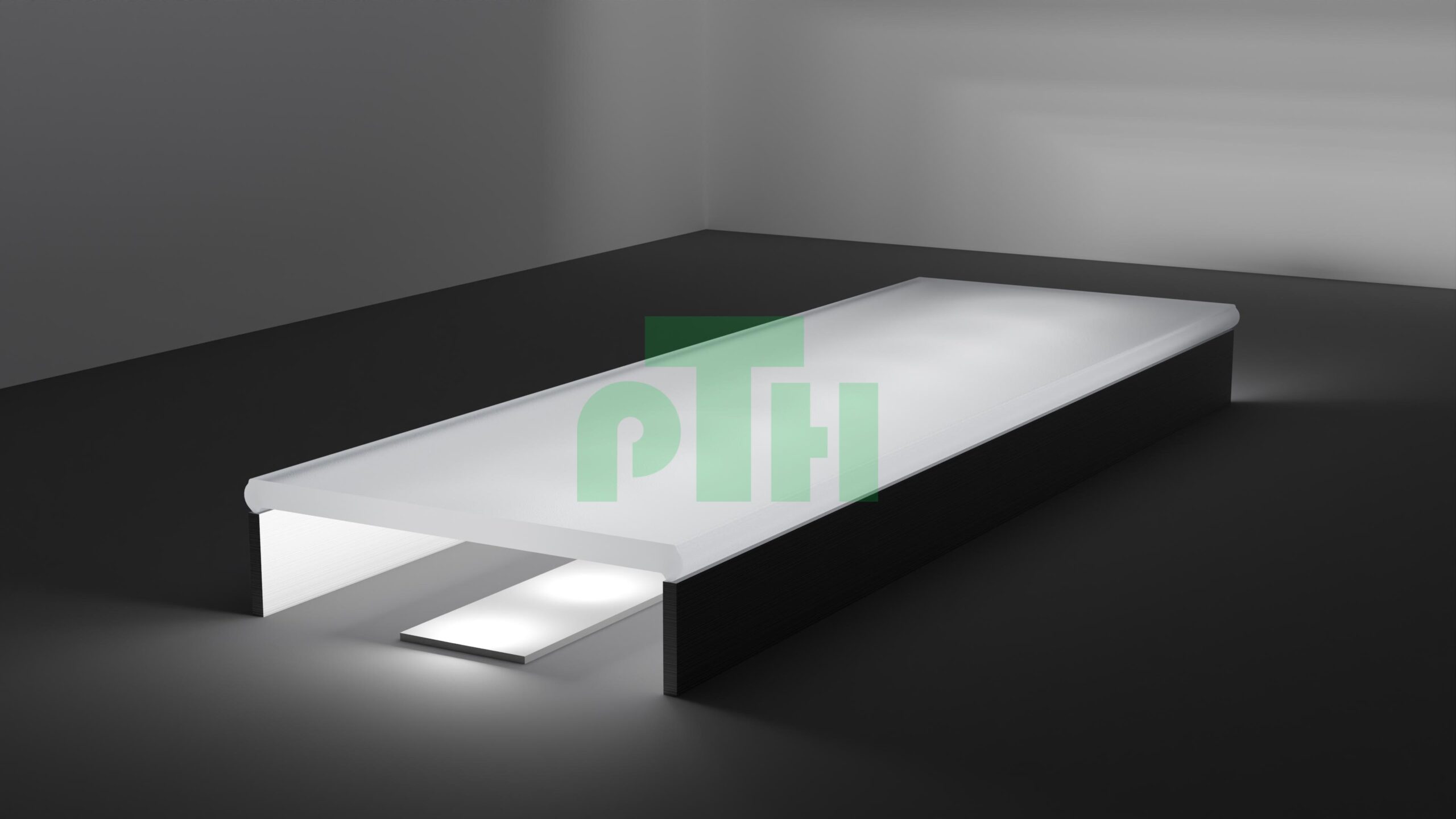 PMMA Natur-Satiniert (an)